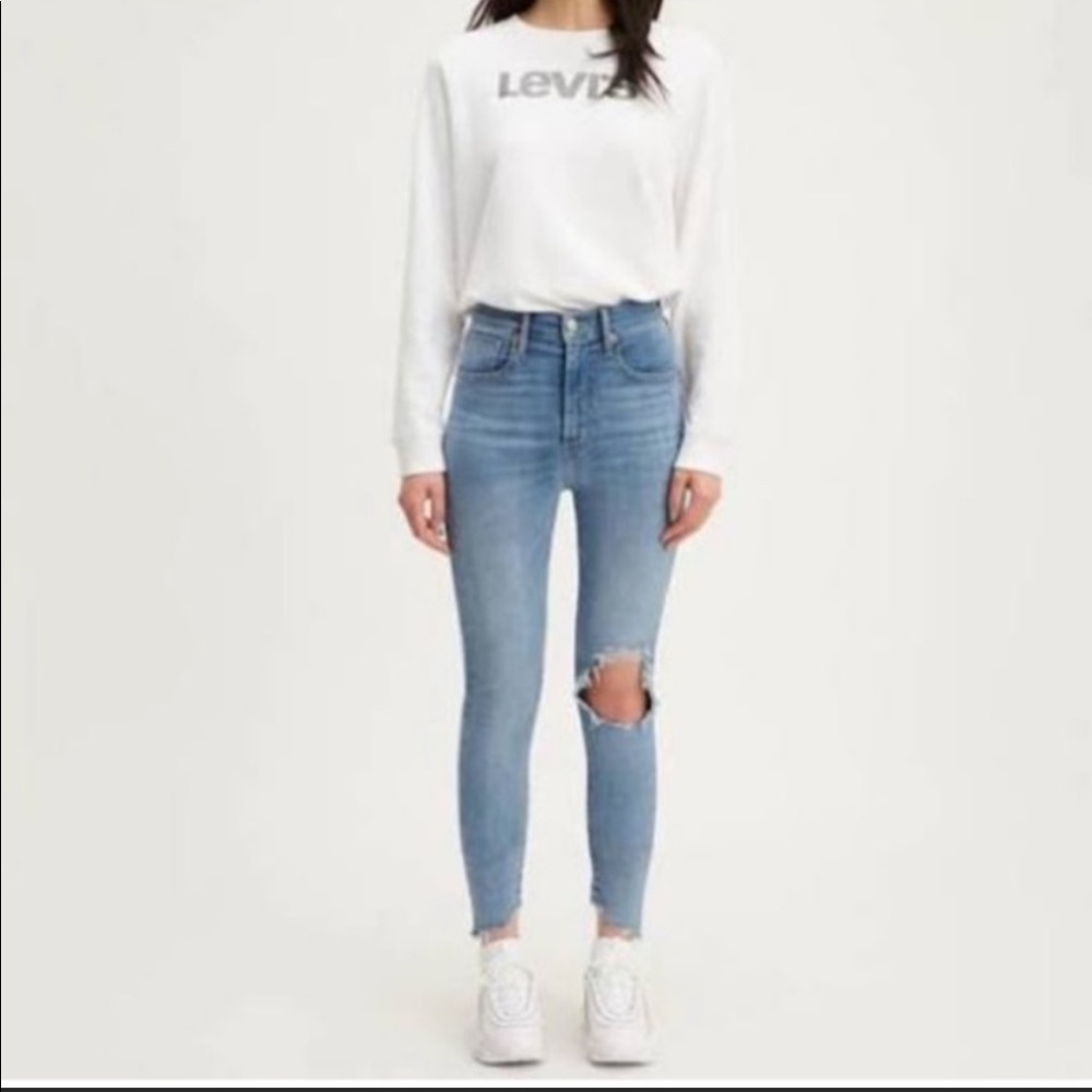 Levi’s Mile High Super Skinny Sz 26